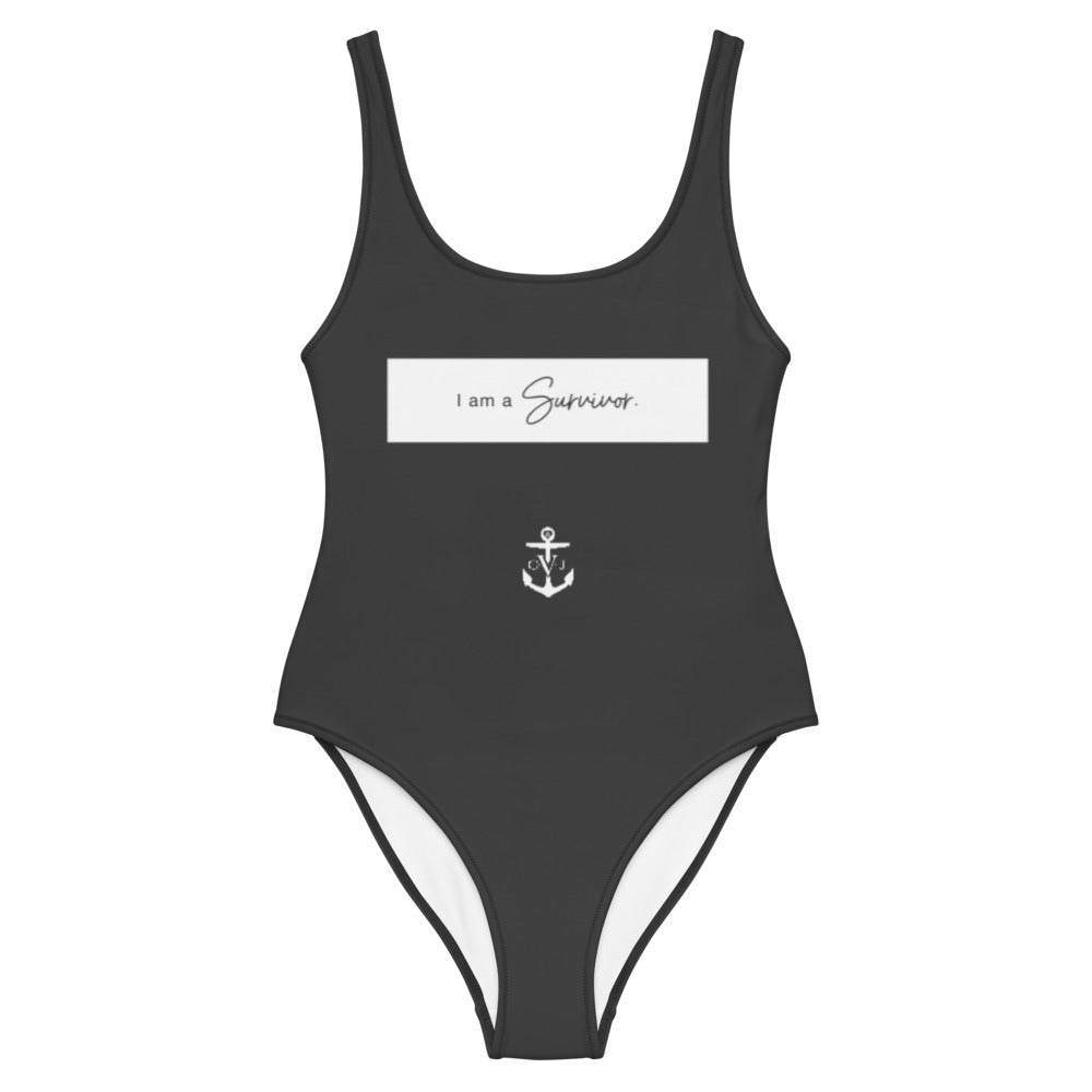 Survivor One-Piece Swimsuit Drake Grey