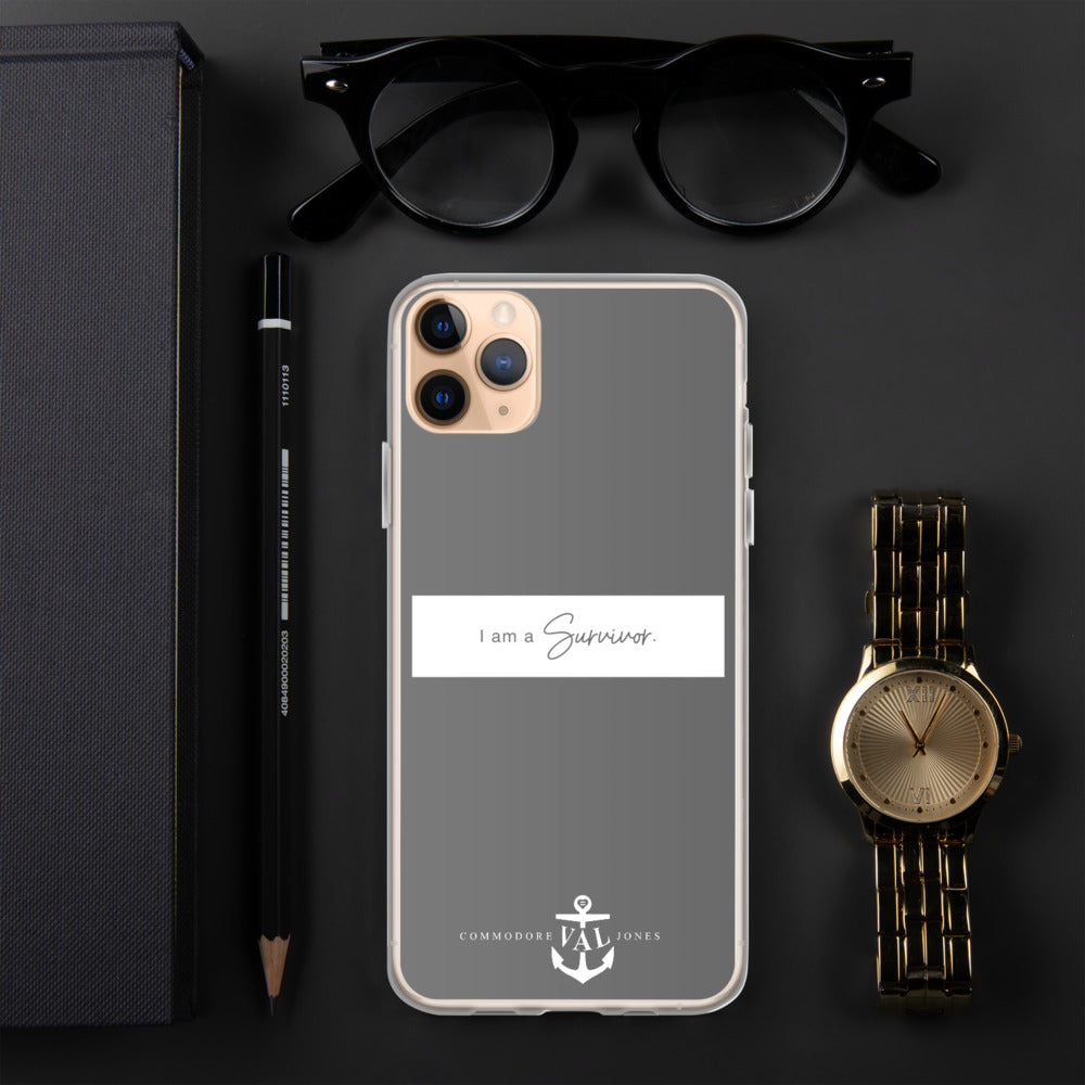 I AM A SURVIVOR iPhone Case