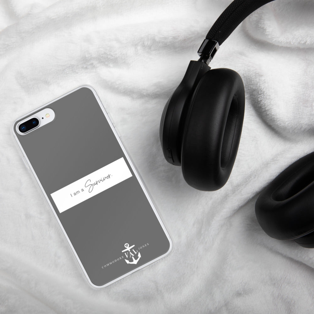 I AM A SURVIVOR iPhone Case