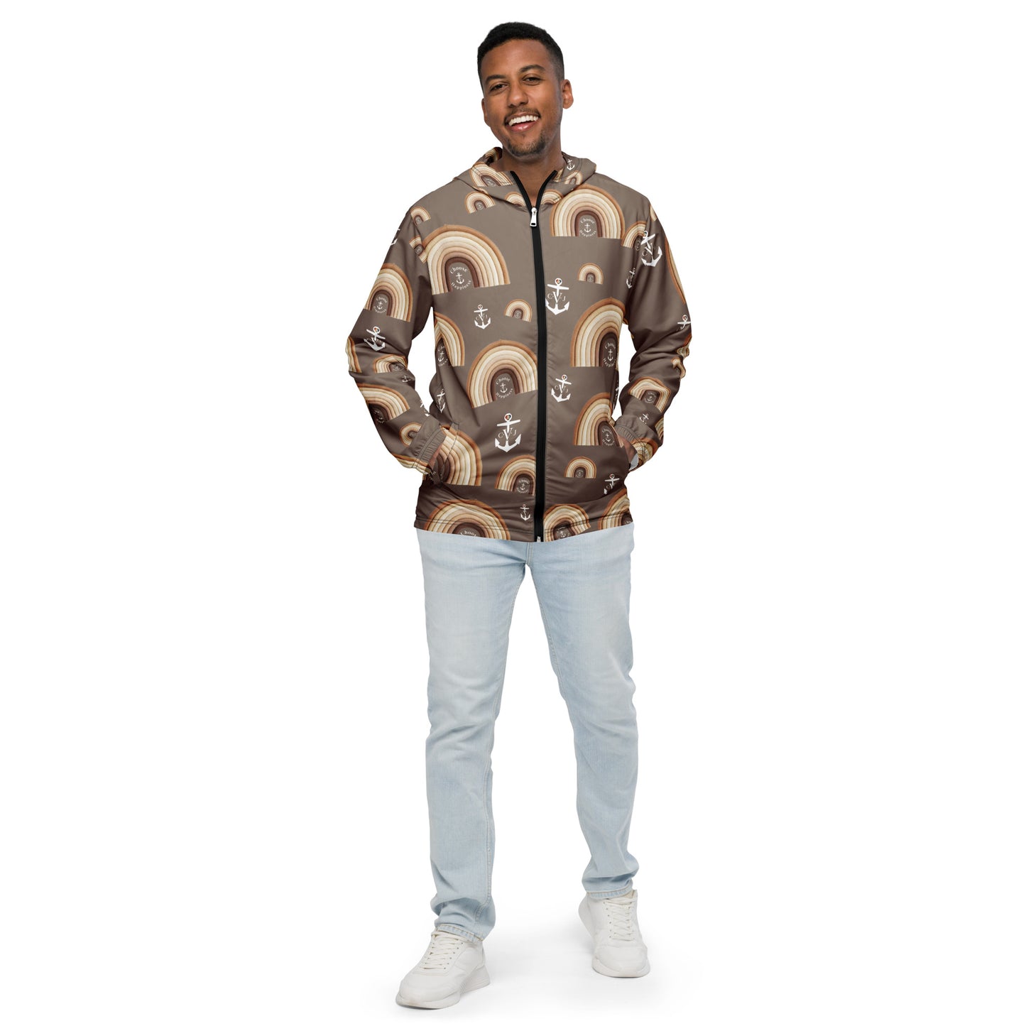 COJO RAINBOW PRIDE Windbreaker- Tan