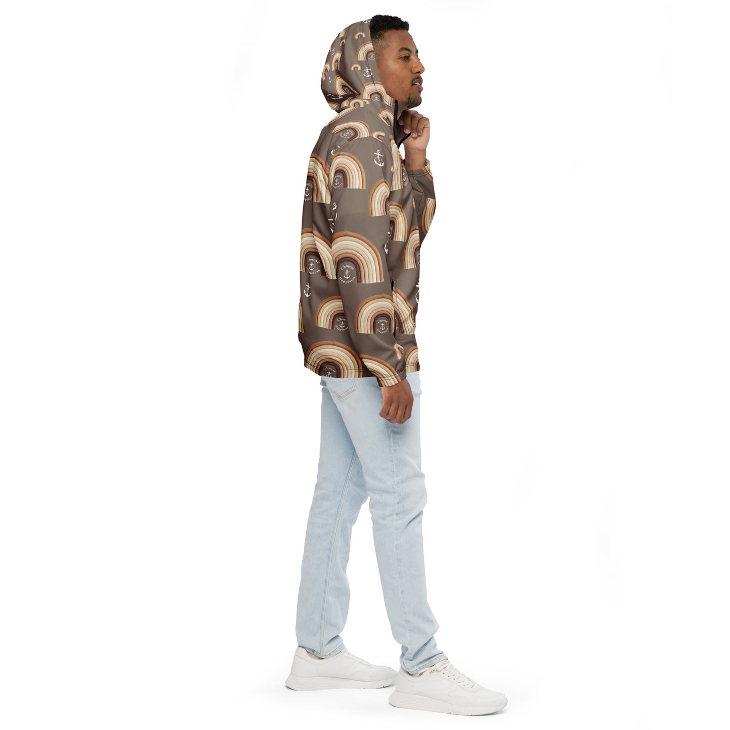 COJO RAINBOW PRIDE Windbreaker- Tan