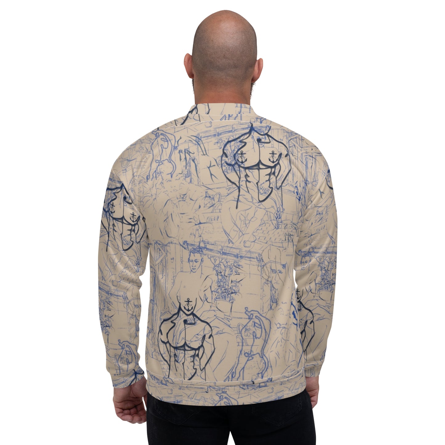 Blue Spode Bomber