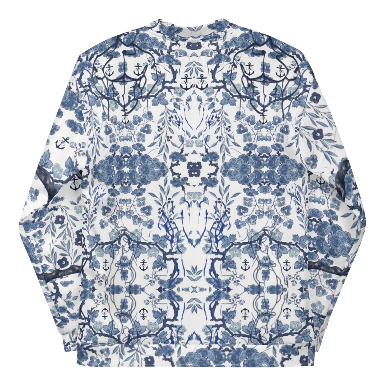 Blue & White Spode Bomber