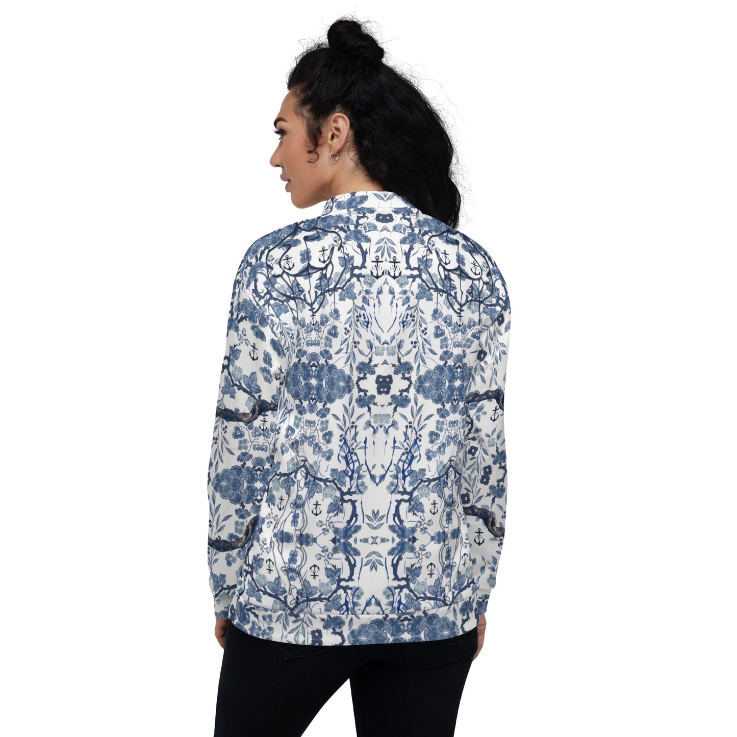 Blue & White Spode Bomber