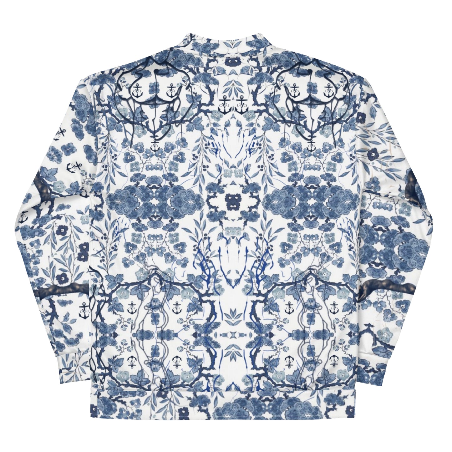 Blue & White Spode Bomber