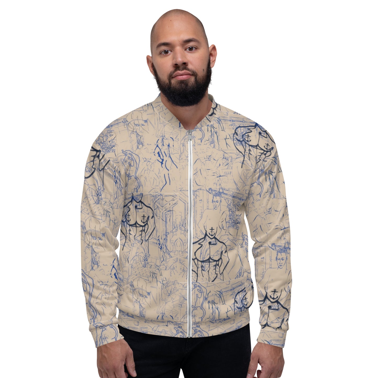 Blue Spode Bomber