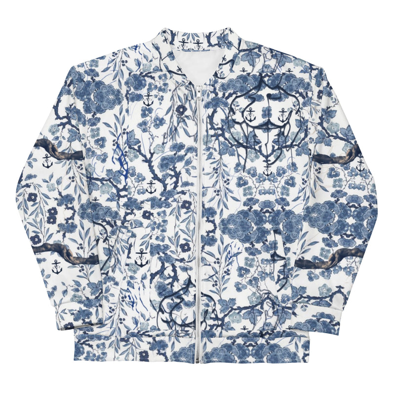 Blue & White Spode Bomber