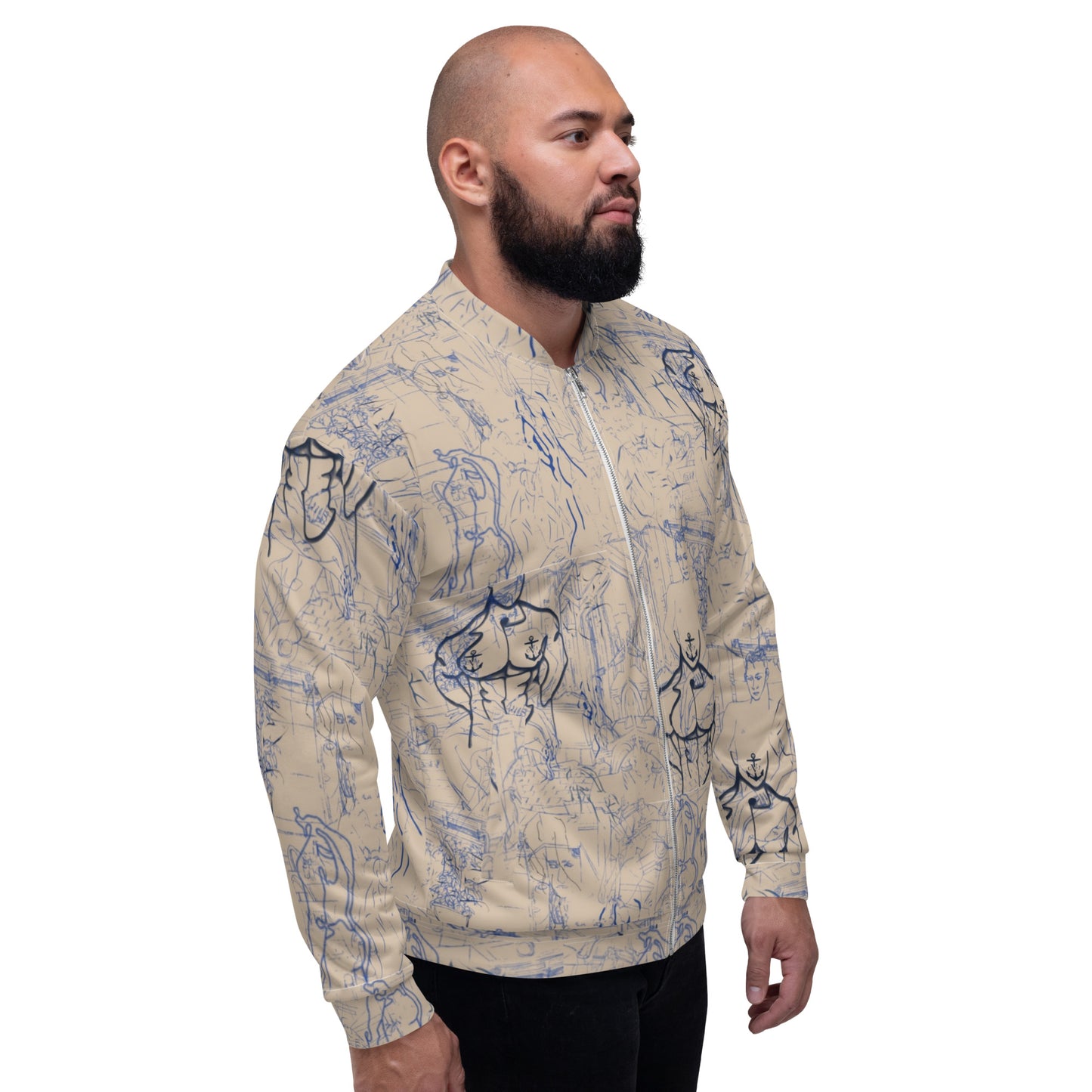 Blue Spode Bomber