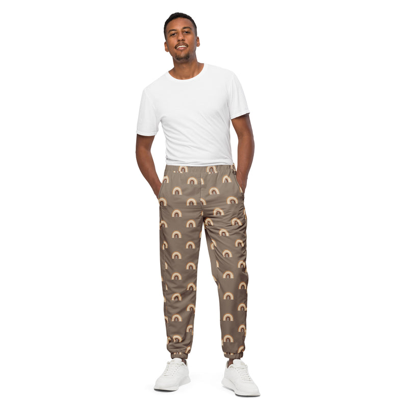 COJO RAINBOW PRIDE Track Pants- Tan