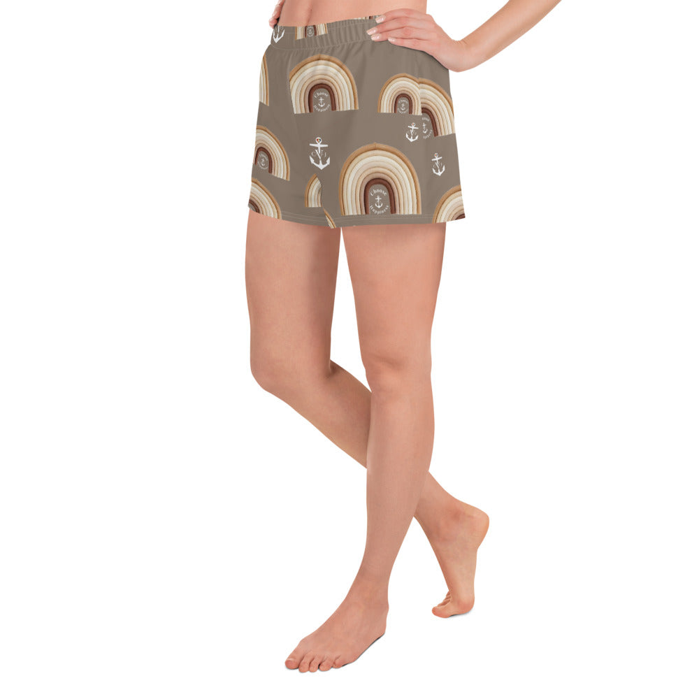 COJO RAINBOW'S PRIDE SHORTY SHORTS -Tan