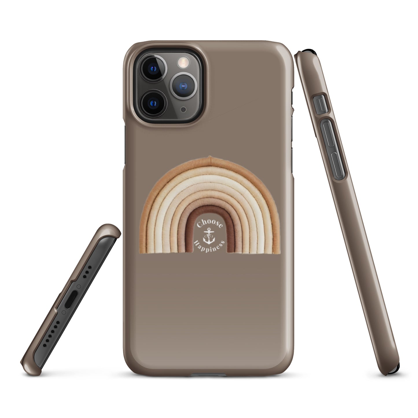 COJO Rainbow Pride Snap  case for iPhone®- Tan
