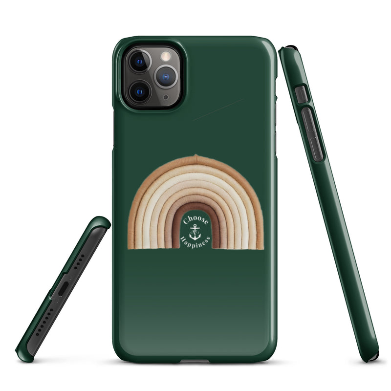 COJO RAINBOW PRIDE Snap case for iPhone®- Forrest Green