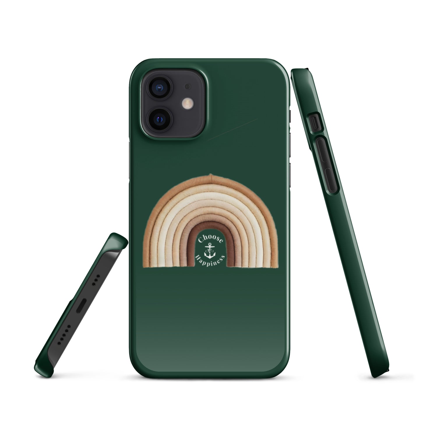 COJO RAINBOW PRIDE Snap case for iPhone®- Forrest Green