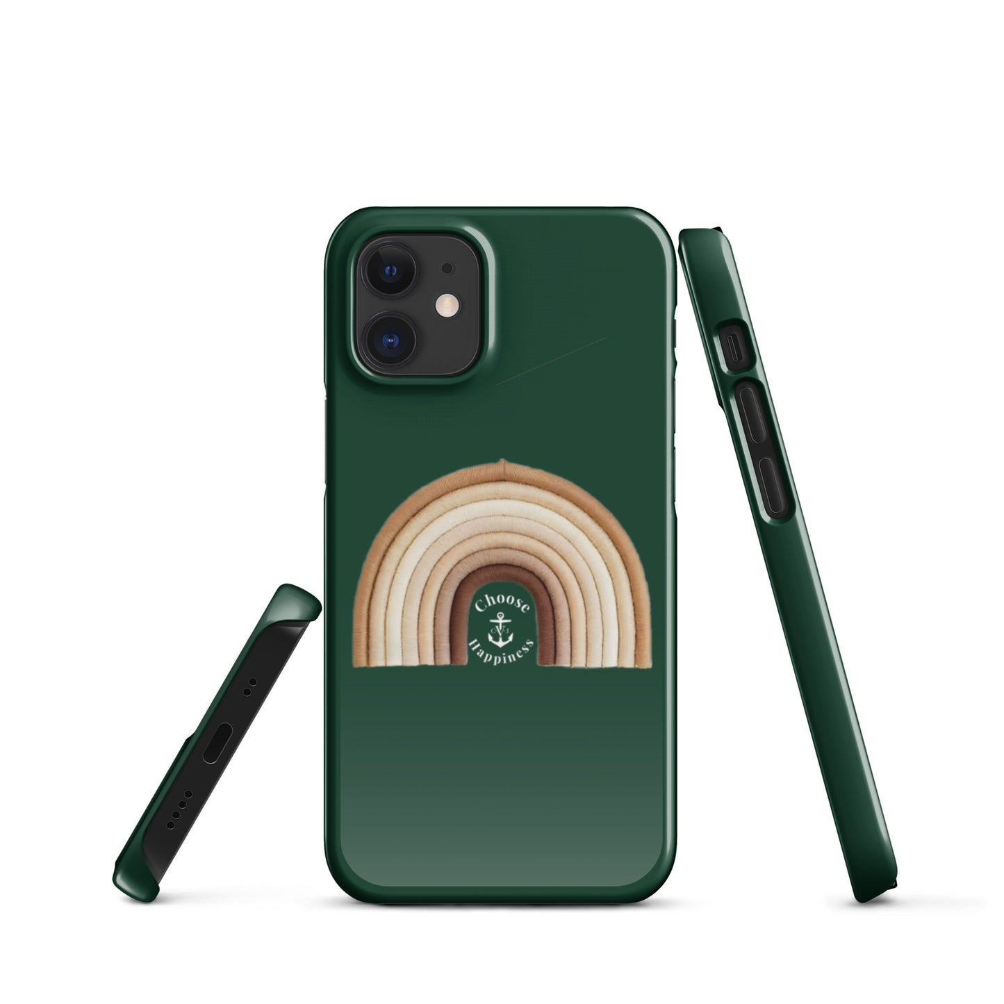 COJO RAINBOW PRIDE Snap case for iPhone®- Forrest Green
