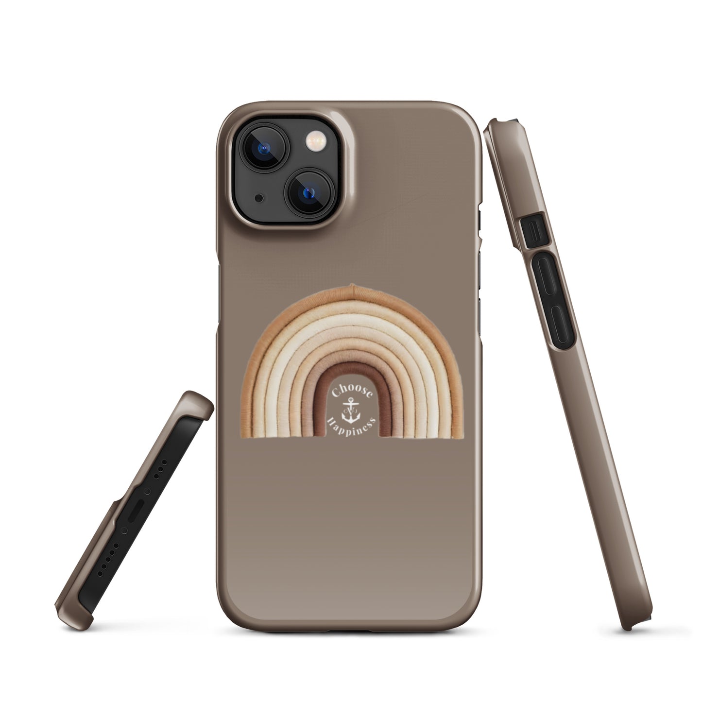 COJO Rainbow Pride Snap  case for iPhone®- Tan