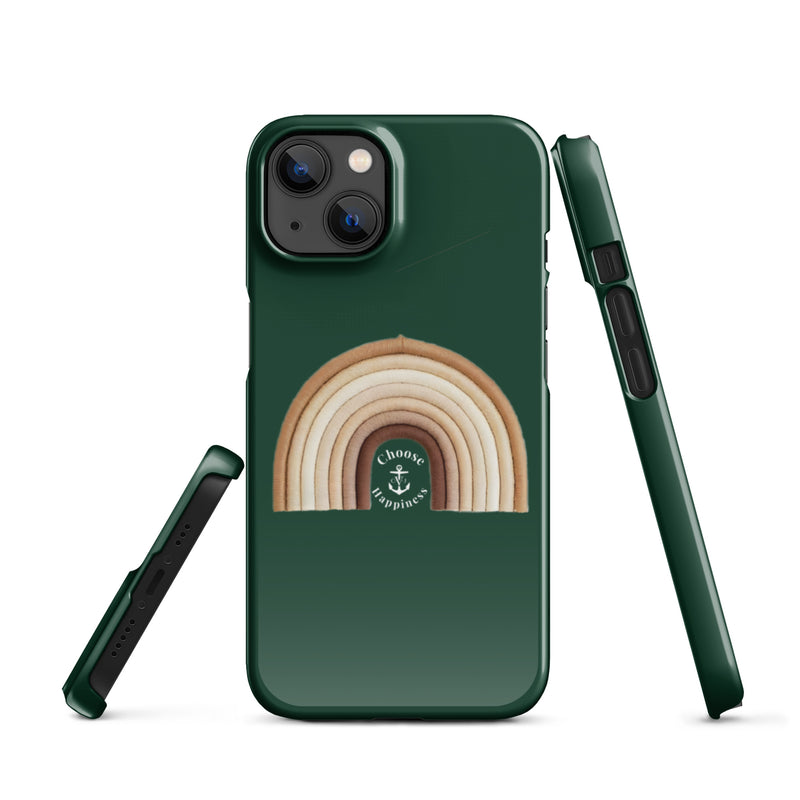 COJO RAINBOW PRIDE Snap case for iPhone®- Forrest Green