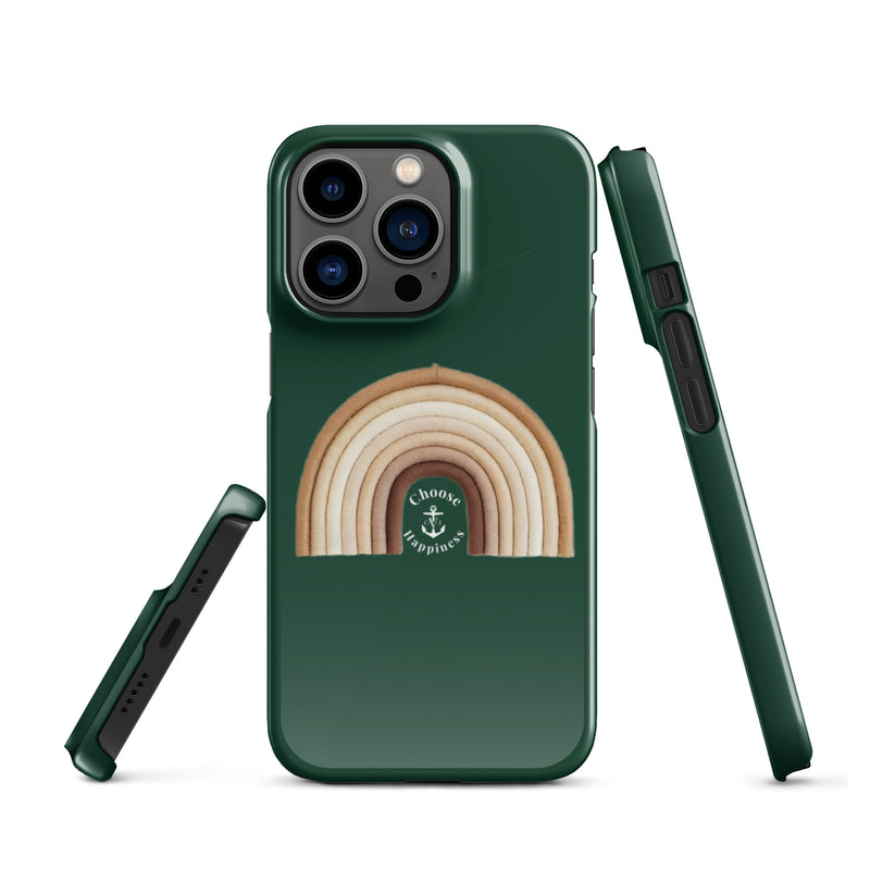 COJO RAINBOW PRIDE Snap case for iPhone®- Forrest Green