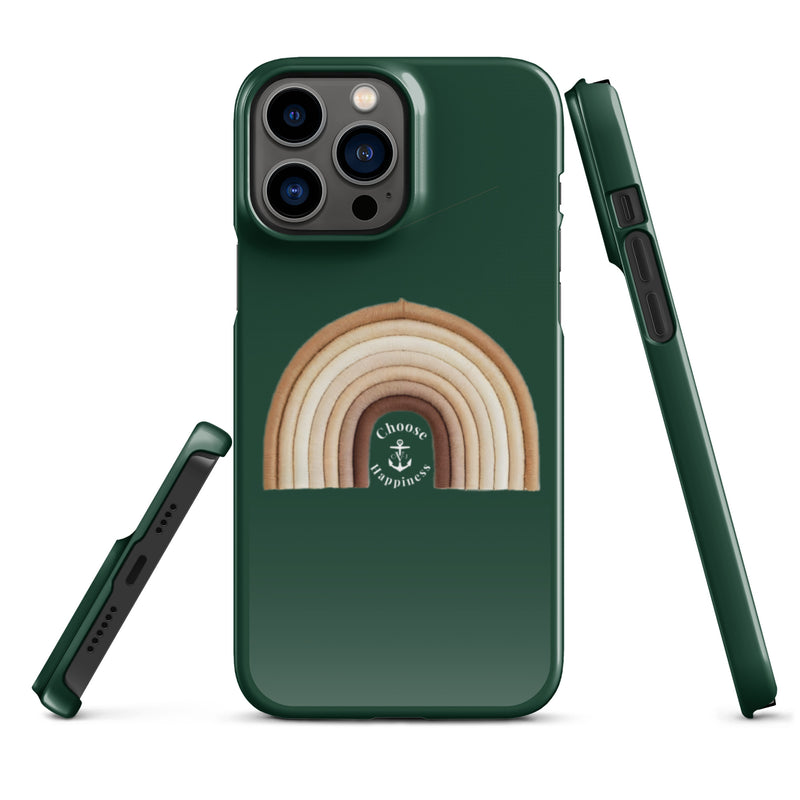 COJO RAINBOW PRIDE Snap case for iPhone®- Forrest Green