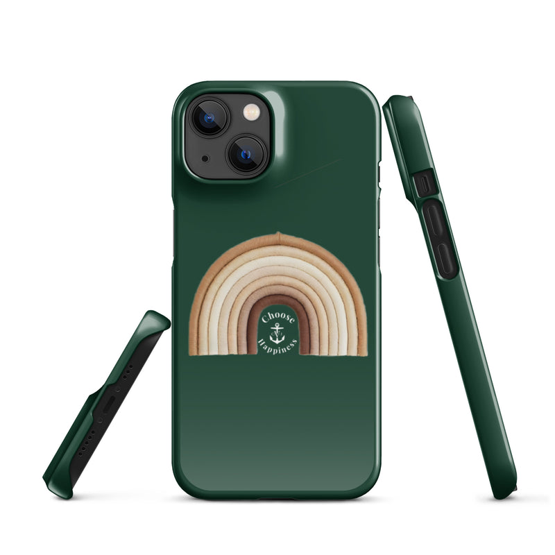 COJO RAINBOW PRIDE Snap case for iPhone®- Forrest Green