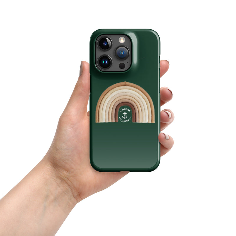 COJO RAINBOW PRIDE Snap case for iPhone®- Forrest Green
