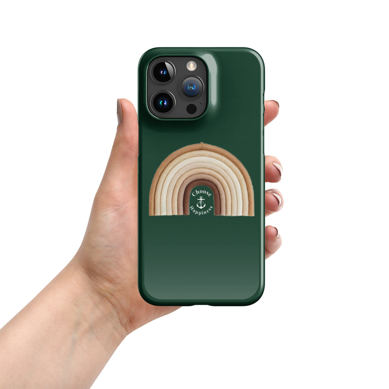 COJO RAINBOW PRIDE Snap case for iPhone®- Forrest Green