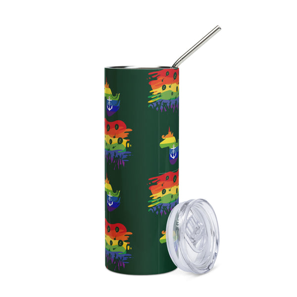 BLANCHE GAY PRIDE Stainless Steel Tumbler