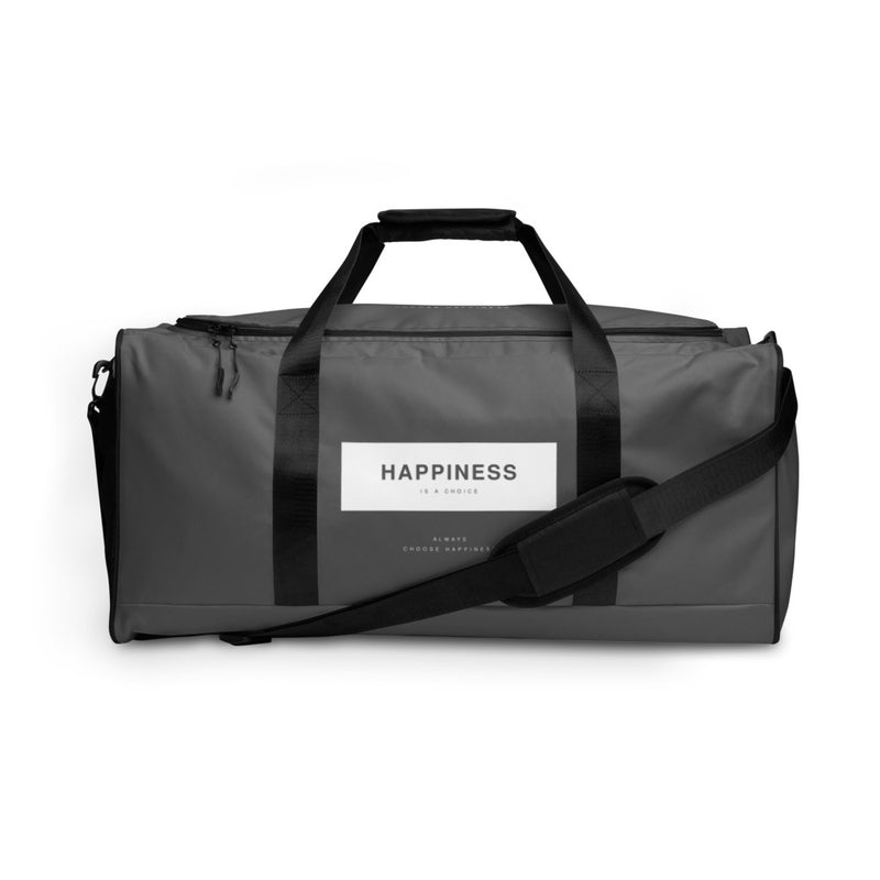 Happiness Is A Choice "To-Go" Bag Grey