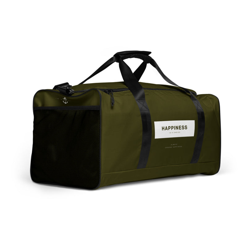 Happiness Is A Choice "To-Go" Bag Army Green