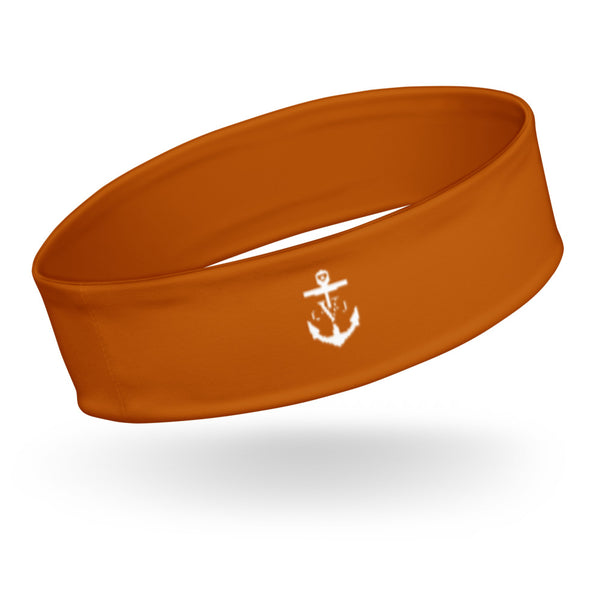 Happiness Is A Choice C.V.J. Anchor Headband Burn't Orange