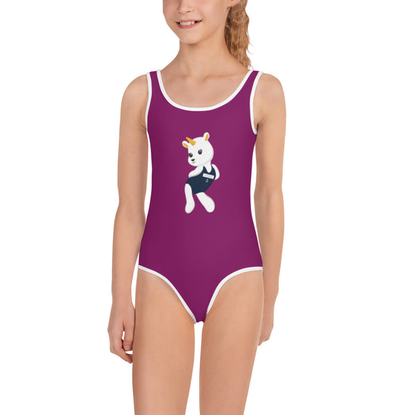 Cutie Blanche Kids Swimsuit Scarlett's Color