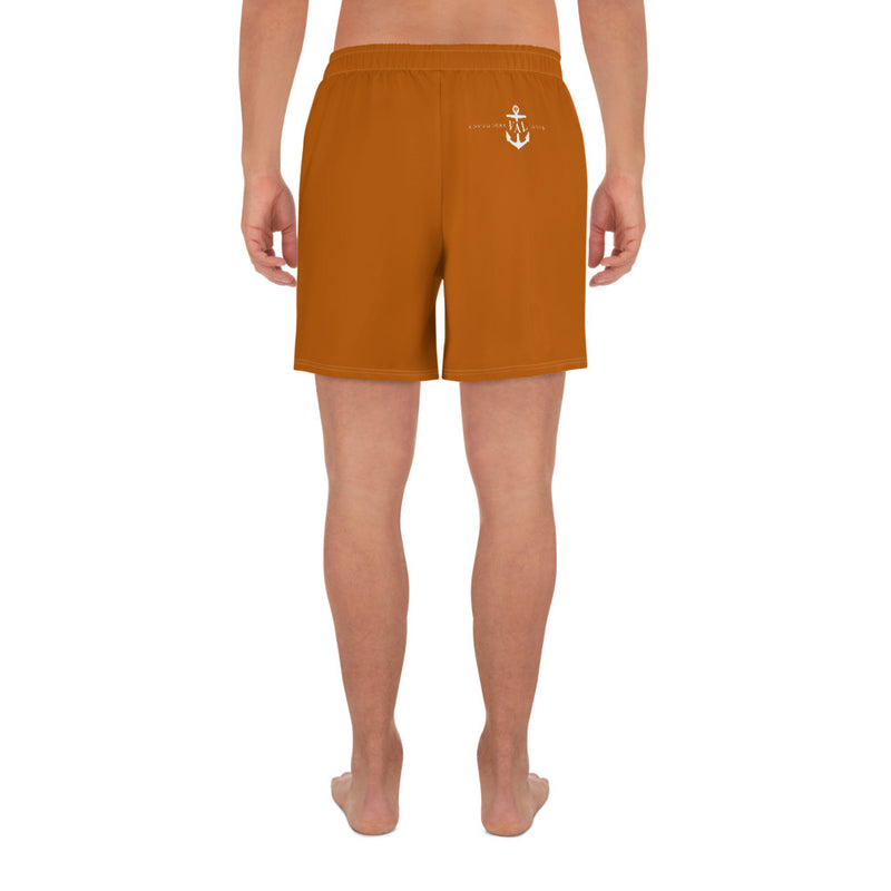 Happiness is A Choice Swim long Shorts Burnt Orange