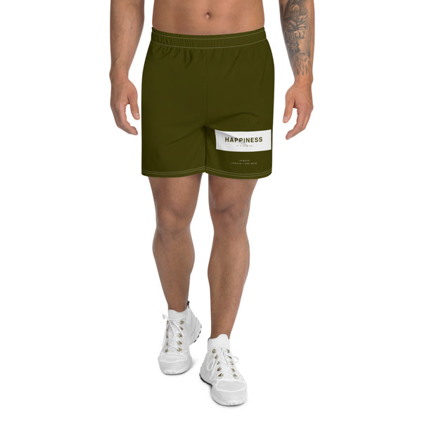 Happiness Is A Choice Swim long Shorts Army Green