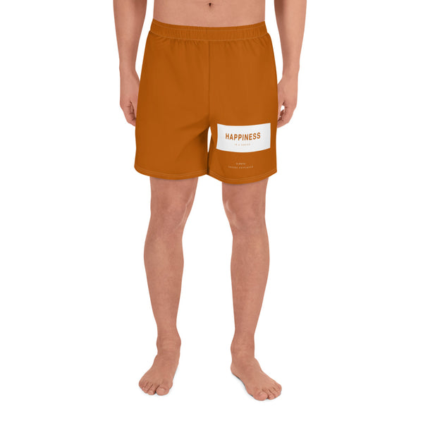 Happiness is A Choice Swim long Shorts Burnt Orange