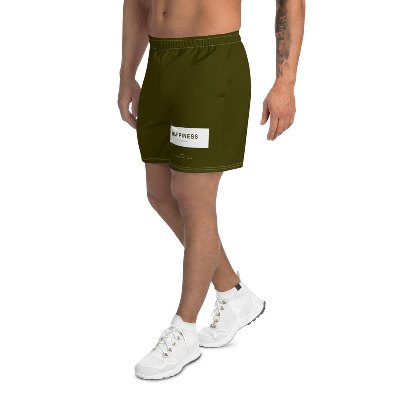 Happiness Is A Choice Swim long Shorts Army Green