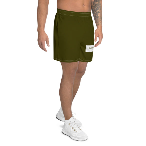 Happiness Is A Choice Swim long Shorts Army Green