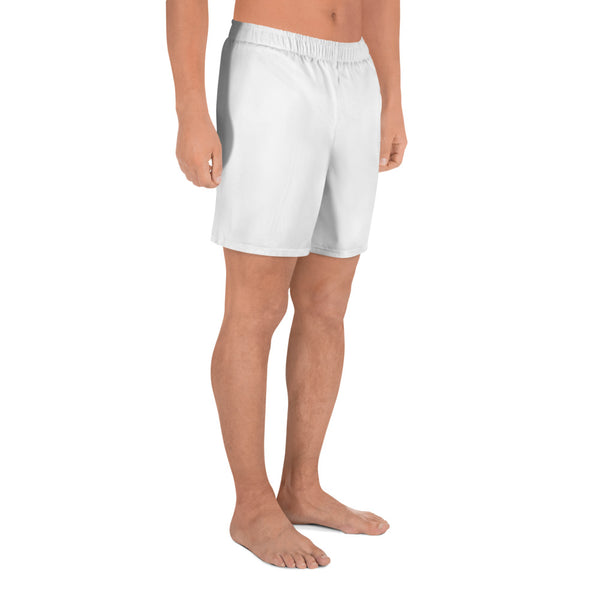 Scarred Over Scared Swim Athletic long Shorts White