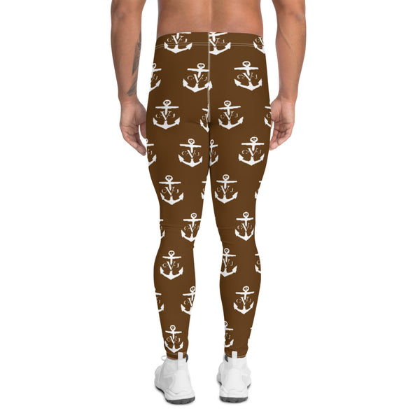 Commodore Jones Anchor Men Leggings Brown