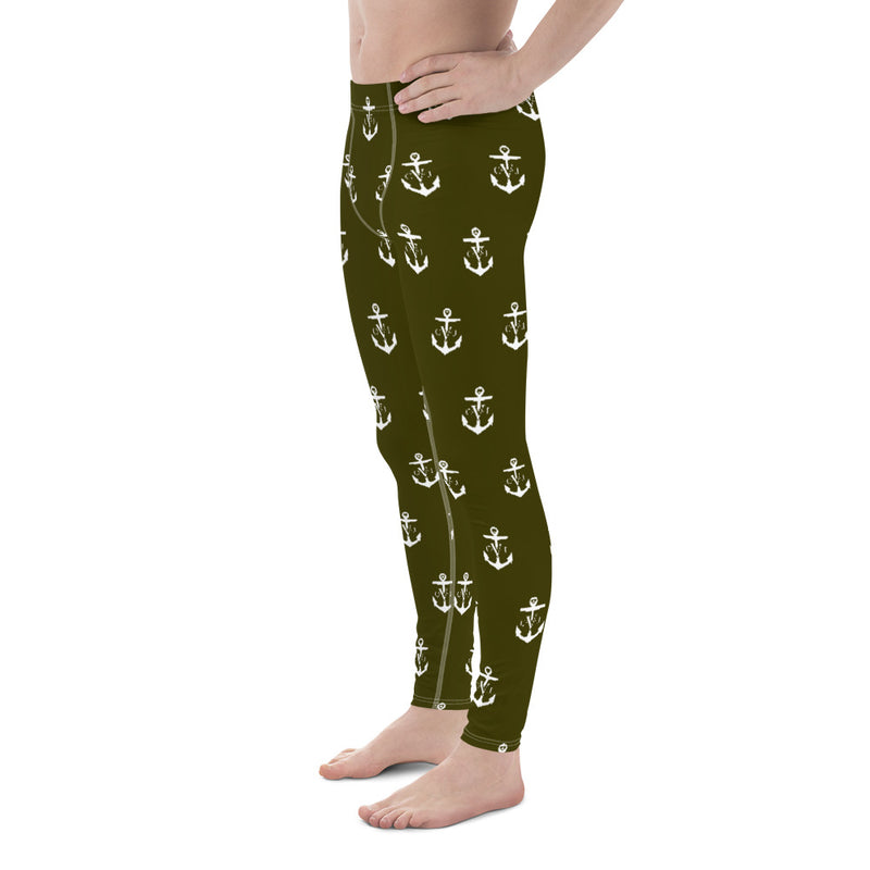 Commodore Jones Anchor Men Leggings Army Green