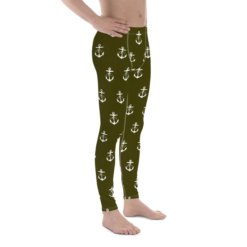 Commodore Jones Anchor Men Leggings Army Green