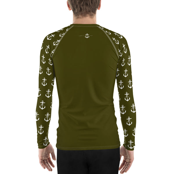 Commodore Jones Anchor Men's Rash Guard Army Green