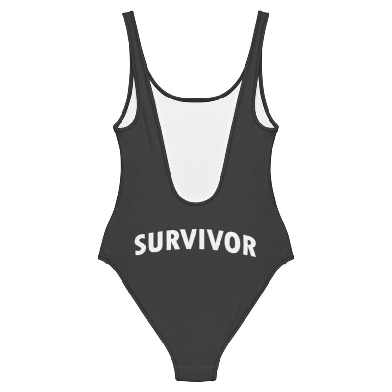 Survivor One-Piece Swimsuit Drake Grey