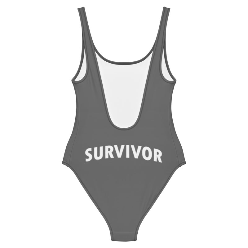 Survivor One-Piece Swimsuit Grey