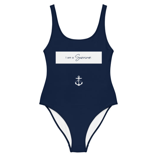 Survivor One-Piece Swimsuit Navy