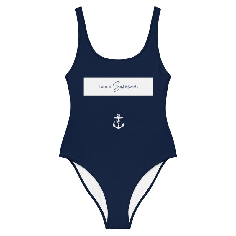 Survivor One-Piece Swimsuit Navy