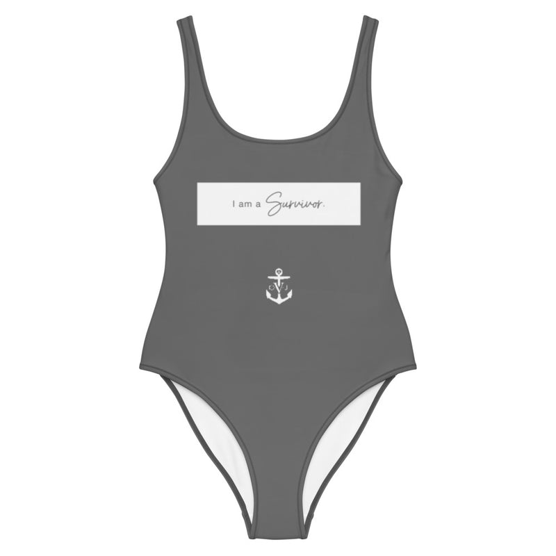 Survivor One-Piece Swimsuit Grey