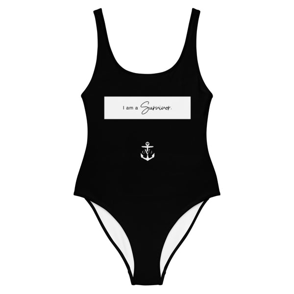 Survivor One-Piece Swimsuit Black