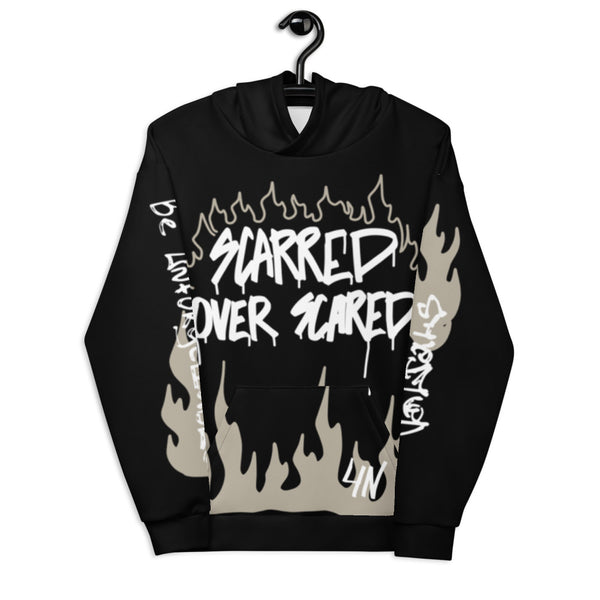 Scarred Over Scared Unisex Hoodie Special Edition