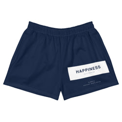 Happiness Is A Choice Unisex Swim Shorty Shorts Navy