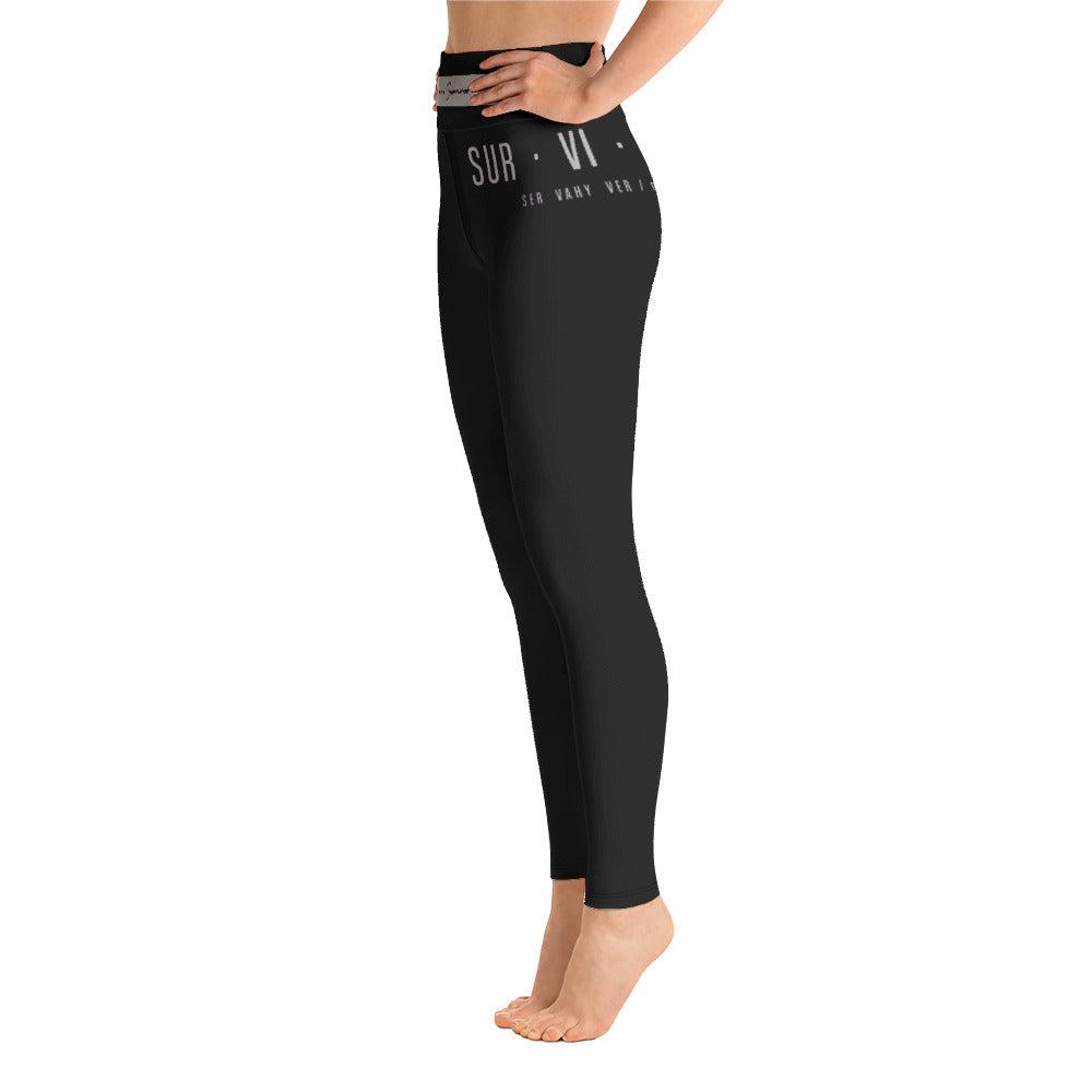 I Am A Survivor French Leggings