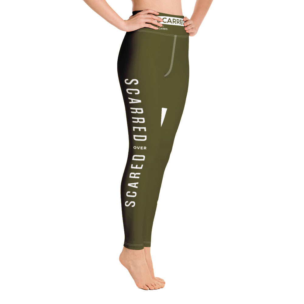 Scarred Over Scared Leggings Leggings